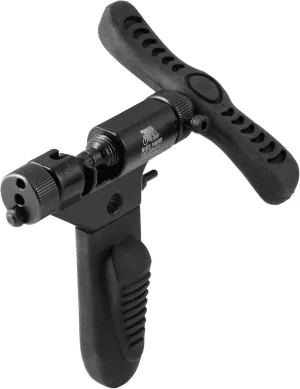 BikeHand Bike Bicycle Professional Chain Rivet Remover Breaker Tool with Spare Replaceable Driving Pin - Compatible with Shimano & Campagnolo - Single to 12 Speed and BMX Half Link