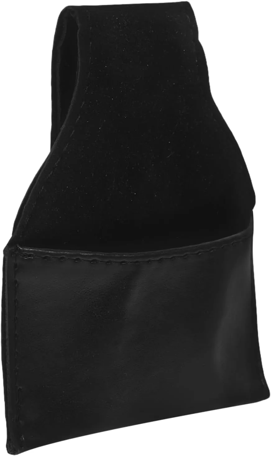 Billiards Pool Cue Chalk Holder Bag Portable Pu Leather Chalk Clamp for Snooker Players