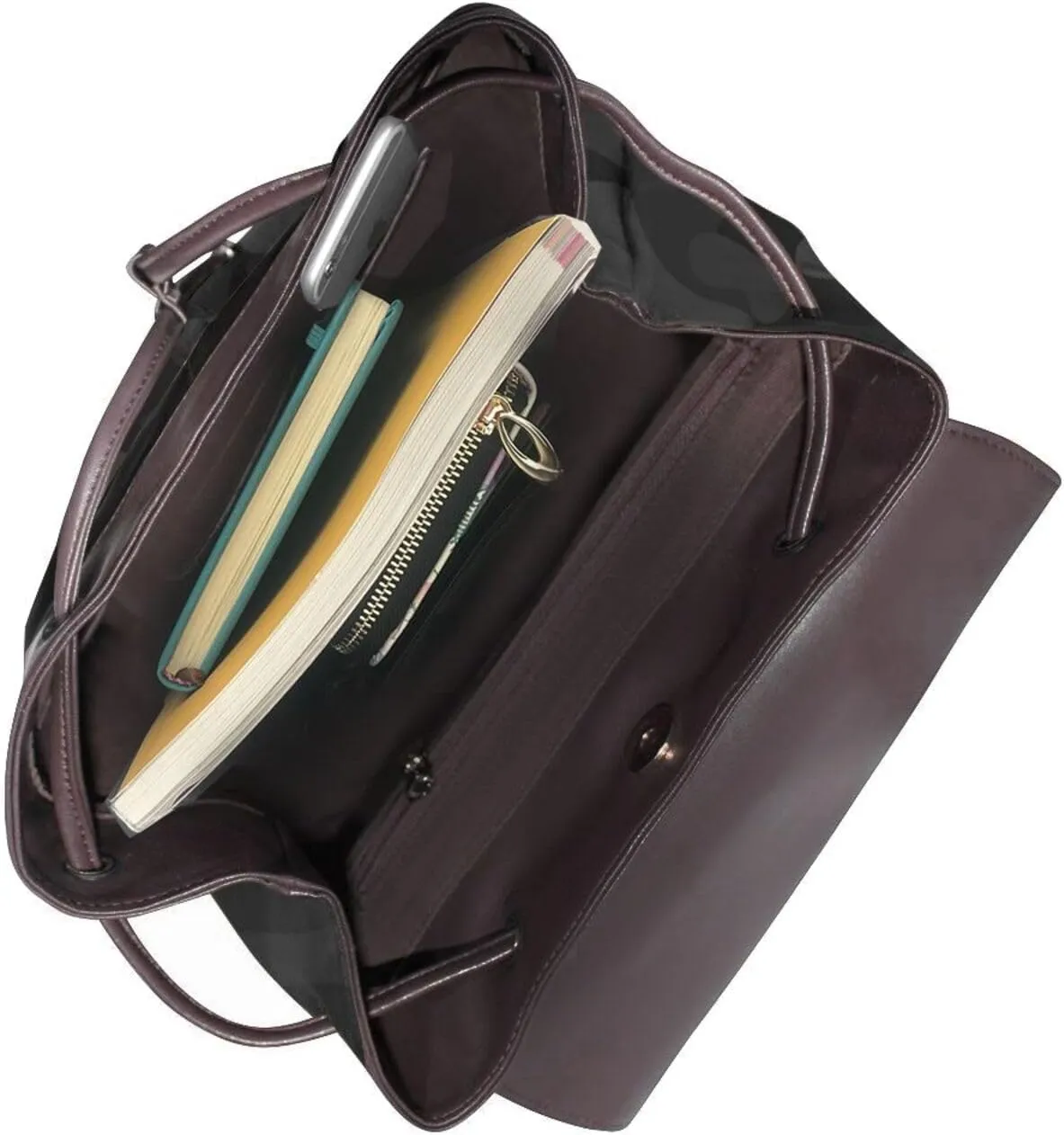 Black Camo Wallpapers Women's casual leather backpack