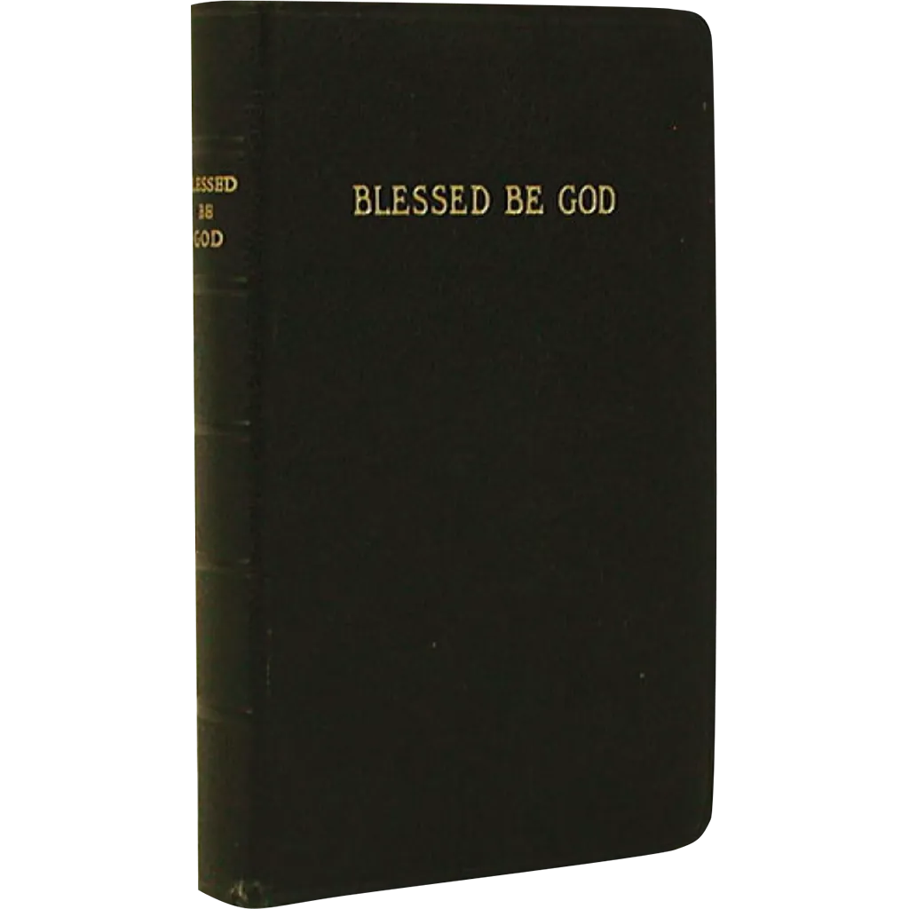 Blessed Be God (White Edge)