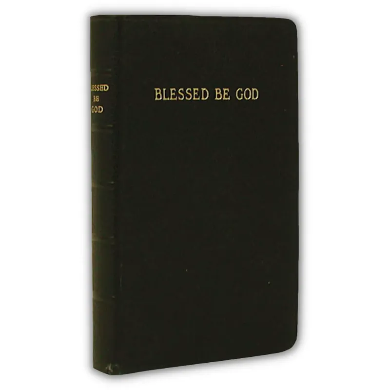 Blessed Be God (White Edge)