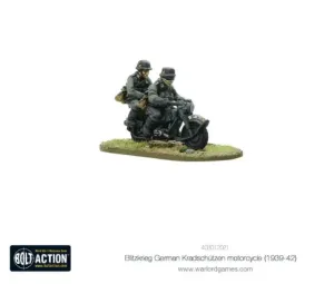 Blitzkrieg German Kradschützen Motorcycle (1939-1942)