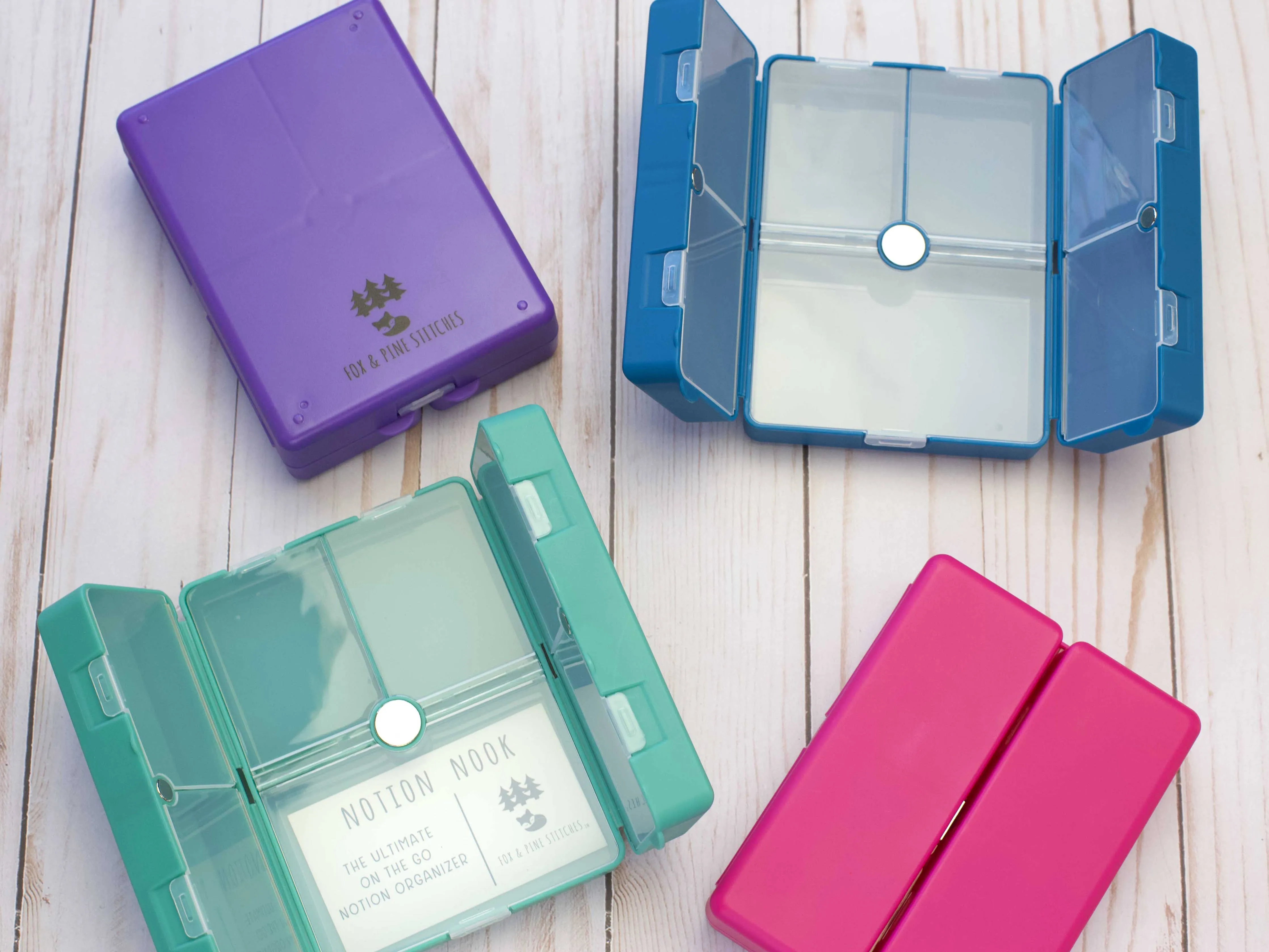 Blue Notion Nooks | The Ultimate On The Go Notion Organizer