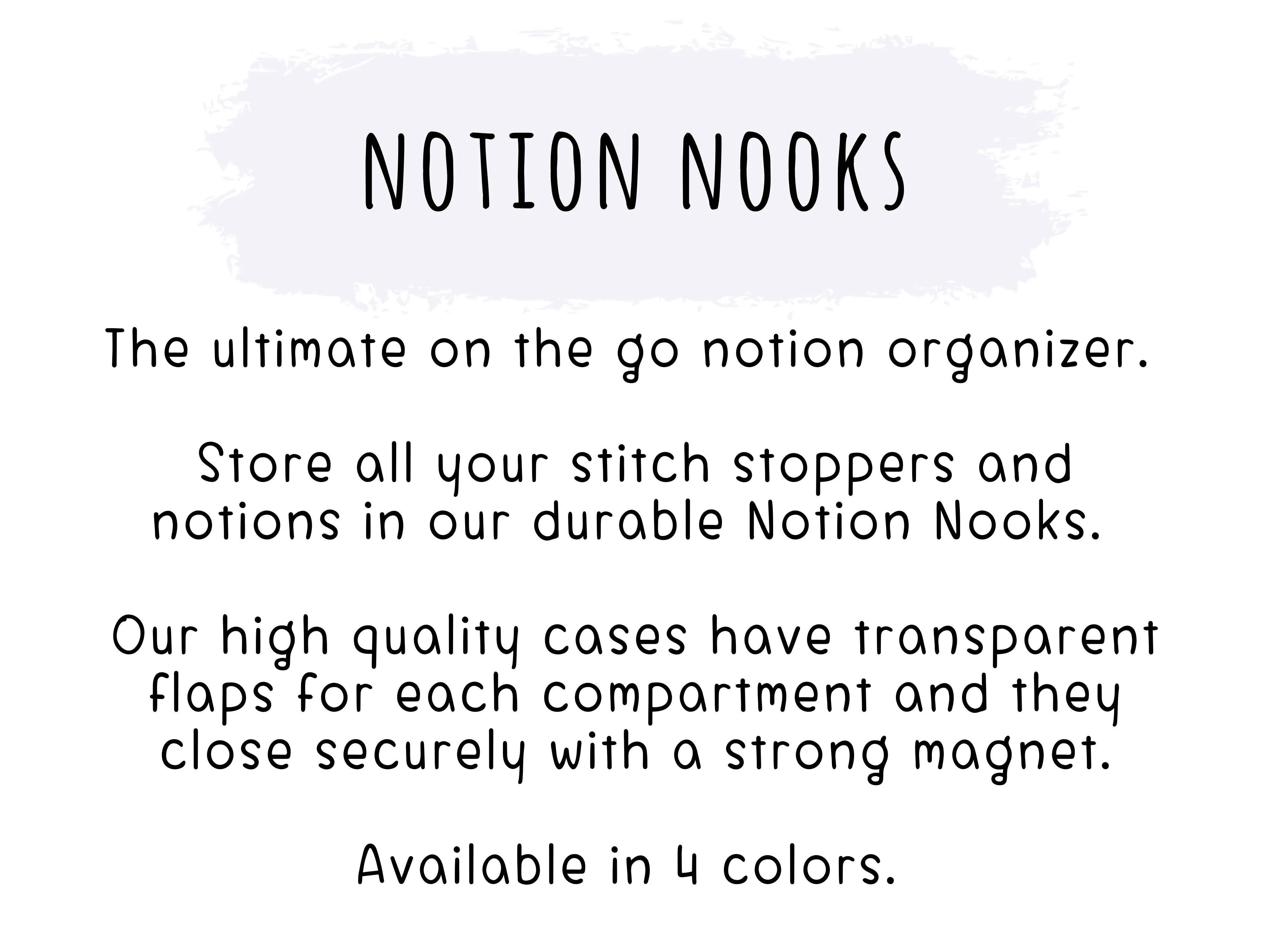 Blue Notion Nooks | The Ultimate On The Go Notion Organizer