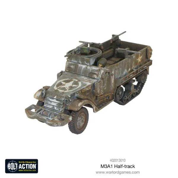 Bolt Action:  M3A1 Half-track