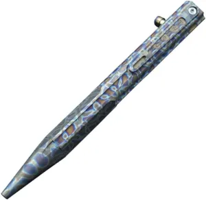 Bolt Action Pen Titanium Pen Ballpoint Pen with Clip Compact Size EDC Tool (Multicolored)