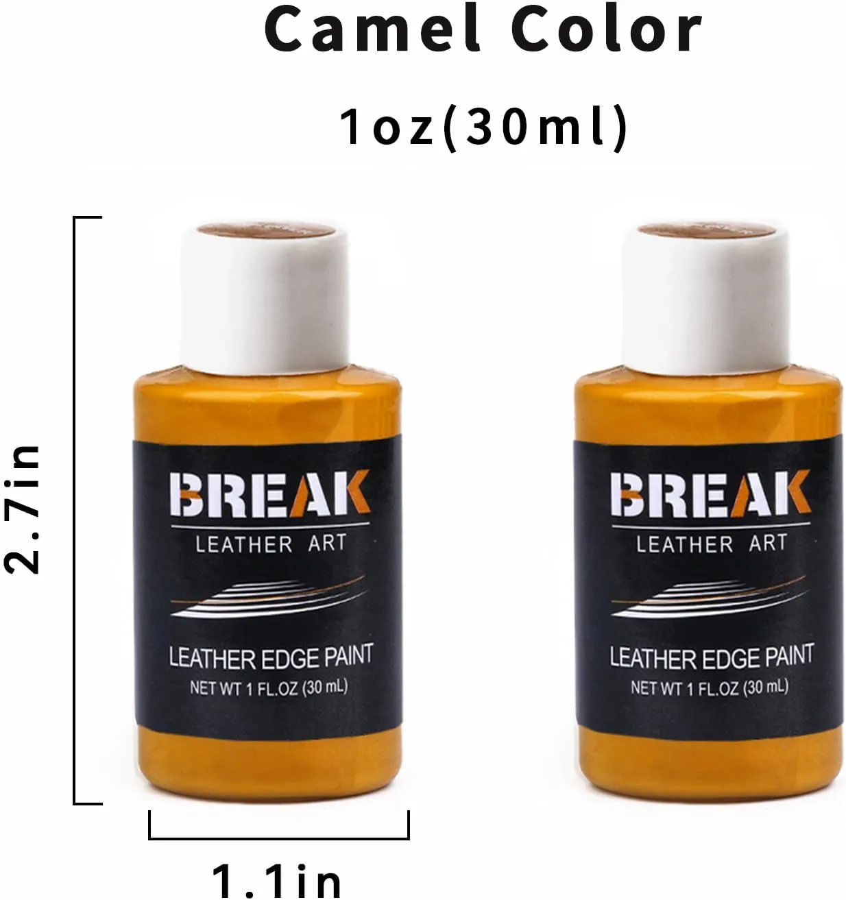 Break Leahter Art Leather Edge Paint,Color Coated Leather Frame, Wallet, Shoulder Bag, Backpack, Leather, Edge Repair, Leather Repair Tool
