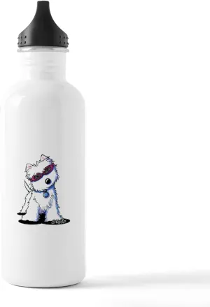 CafePress Doggles Westie Stainless Water Bottle 1 1.0L (34 oz) Stainless Steel Water Bottle