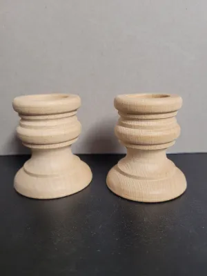 Candle Cup - 2" Tall - 7/8" Hole Set of 2
