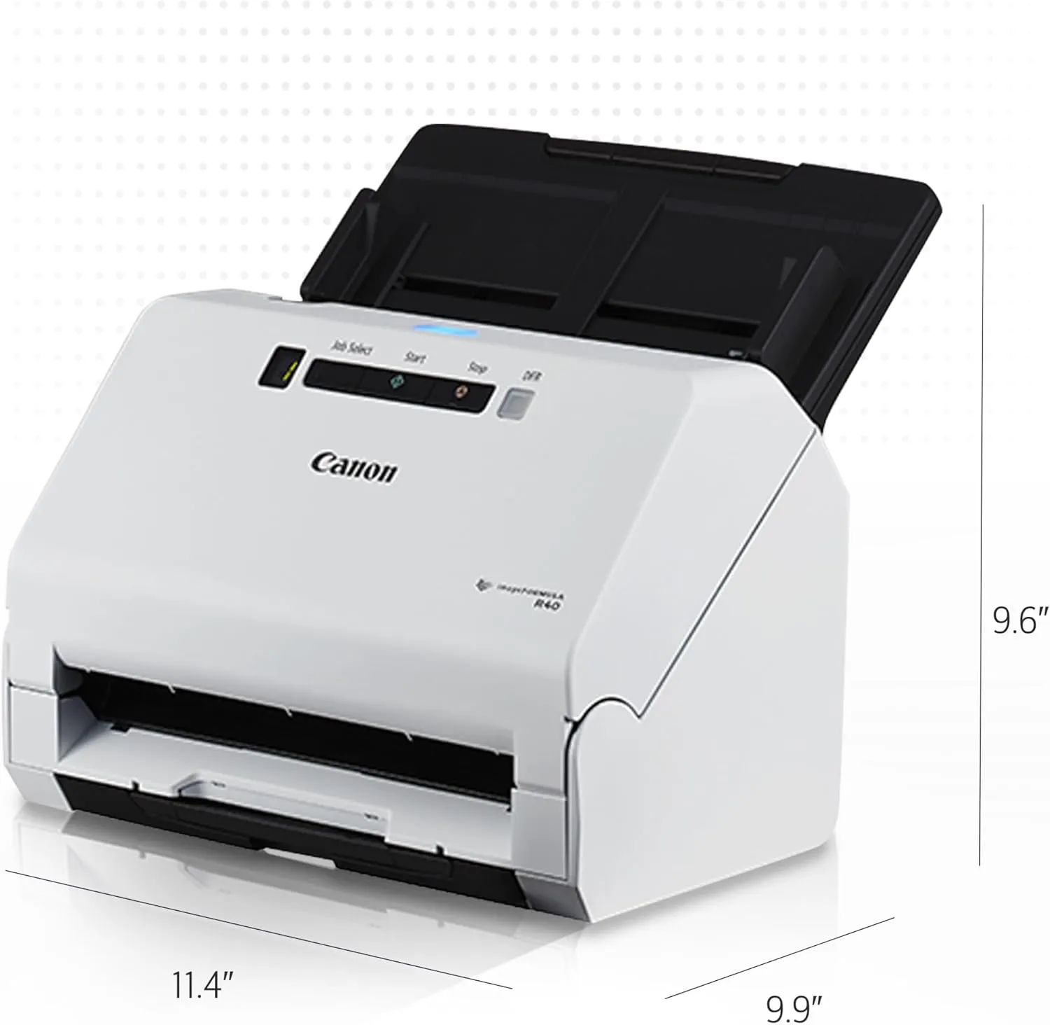 Canon imageFORMULA R40 - Office Document Scanner, Windows and Mac, Duplex Scanning, Easy Setup, Scans a Wide Variety of Documents, Scans to Cloud