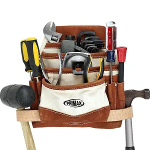 Canvas Tool Pouch w/ 10 Pockets