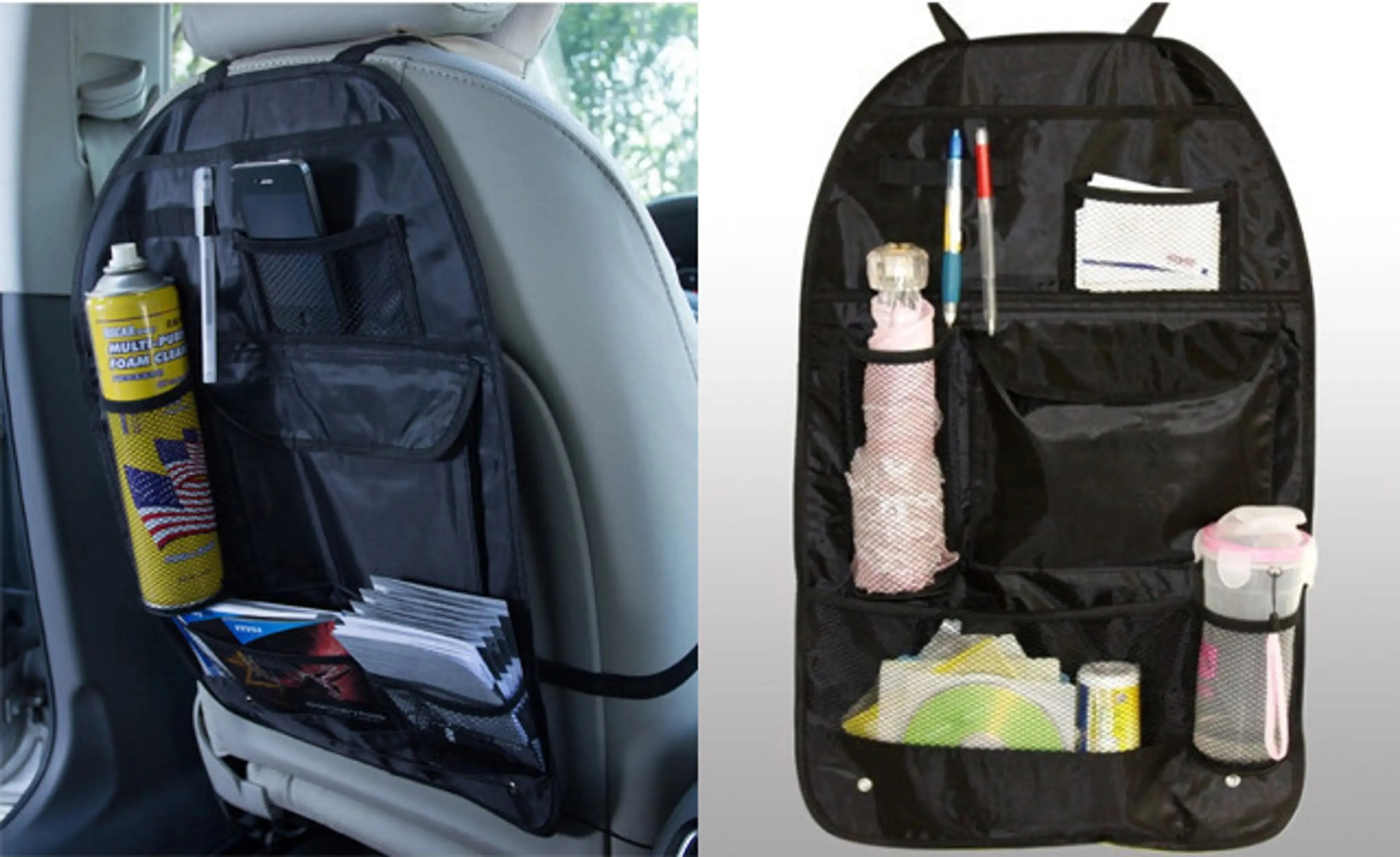 Car Back Seat Organizer Holder Bag