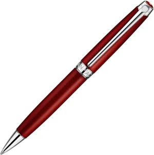 CARAN D'ACHE 4789-580 Caran d'Ache Ballpoint Pen, Oil-based, Leman Rouge Carmine