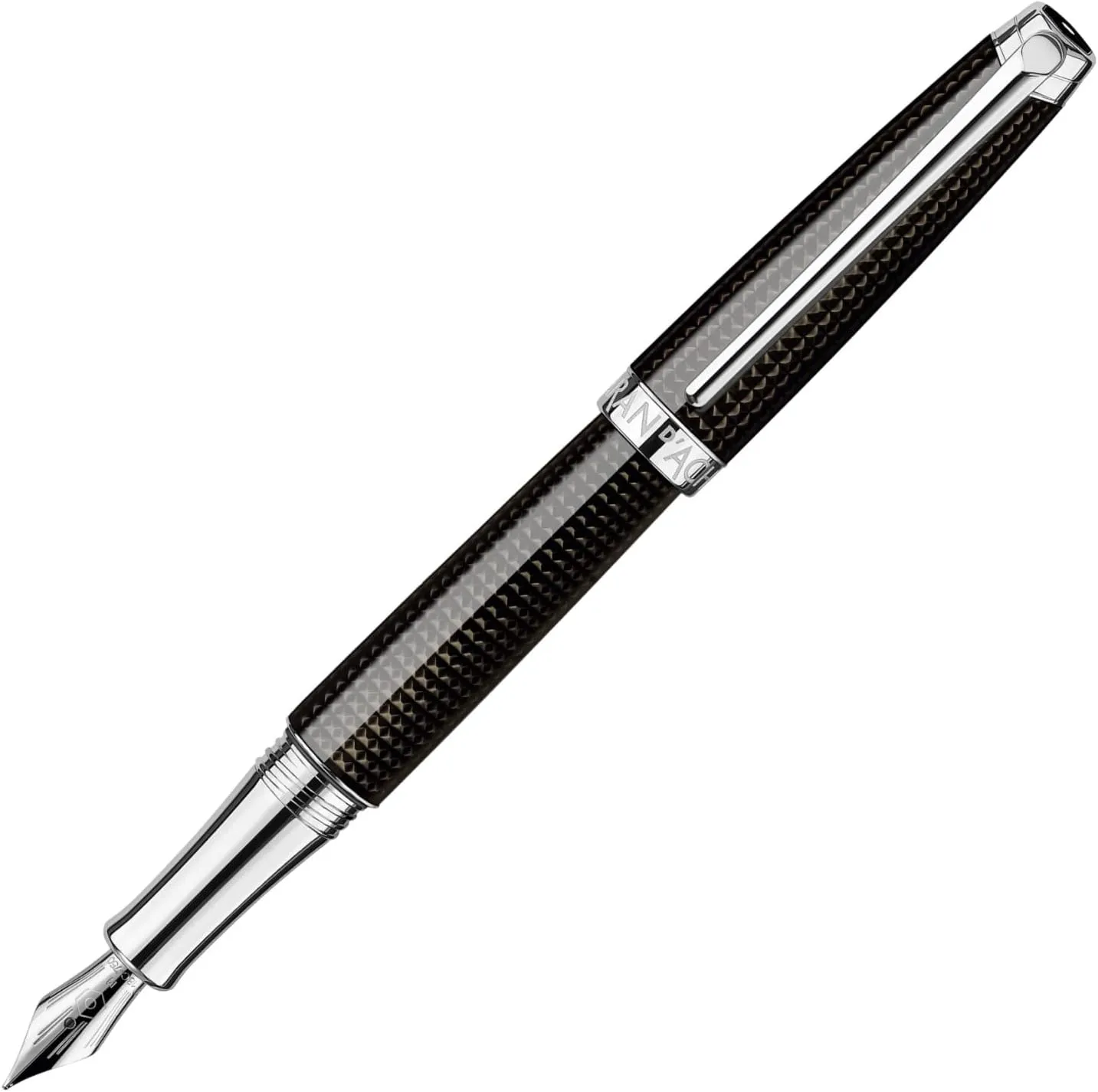 CARAN D'ACHE 4799-009 Caran d'Ache Fountain Pen, F, Fine Point, Leman Anniversary Edition, Night