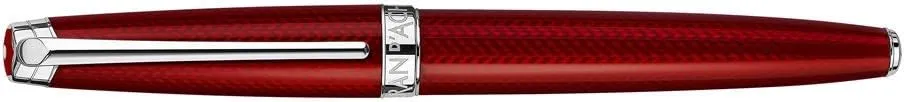 CARAN D'ACHE 4799-580 Caran d'Ache Fountain Pen, Medium, Medium Point, Leman Rouge Carmine