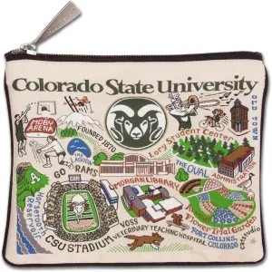 catstudio Colorado State University Collegiate Zipper Pouch Purse | Holds Your Phone, Coins, Makeup, Dog Treats, & Tech Tools