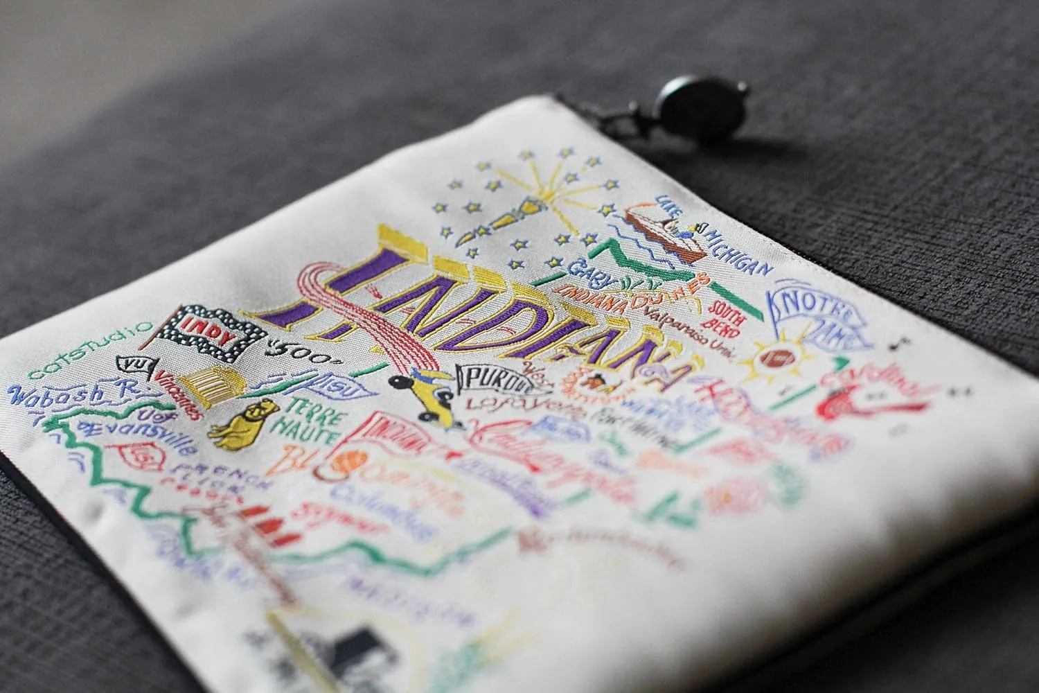 Catstudio Indiana Zipper Pouch Purse | Holds Your Phone, Coins, Makeup, Dog Treats, & Tech Tools