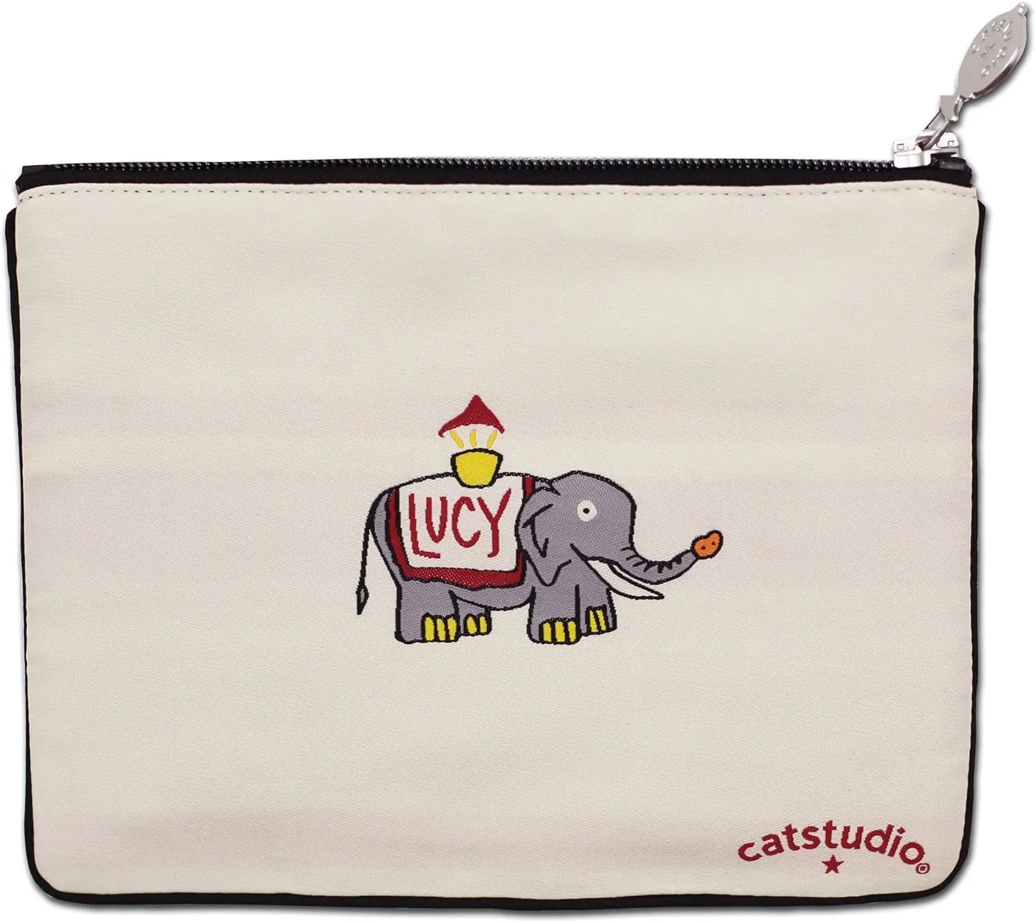 catstudio New Jersey Zip Pouch - Natural | 5" x 7"