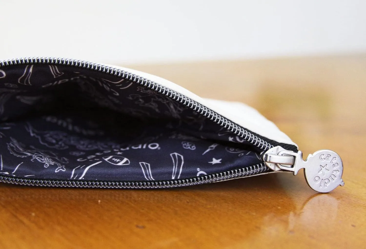 catstudio Rocky Mountain National Park Zip Pouch - Natural | 5" x 7"
