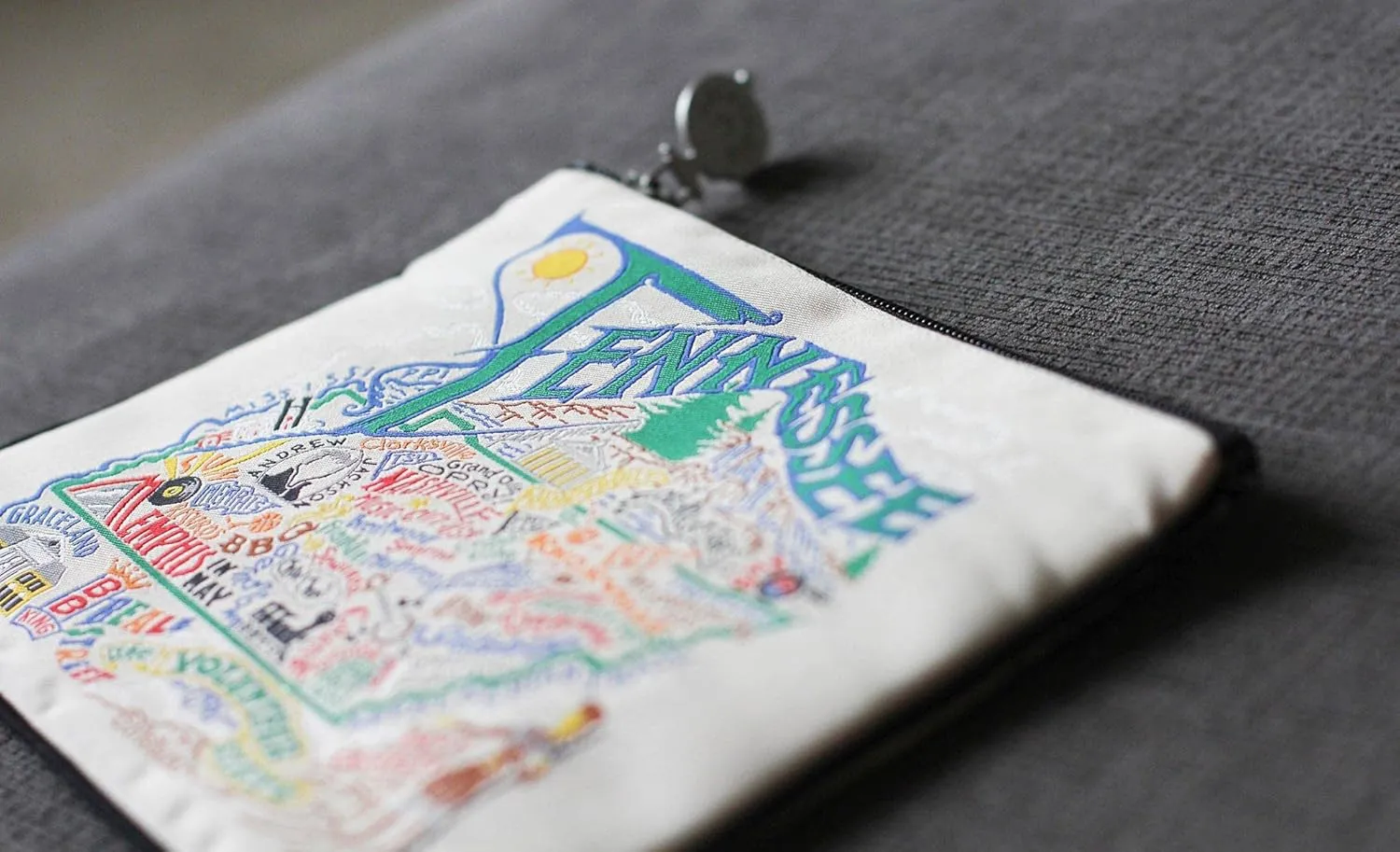 Catstudio Tennessee Zipper Pouch Purse | Holds Your Phone, Coins, Makeup, Dog Treats, & Tech Tools