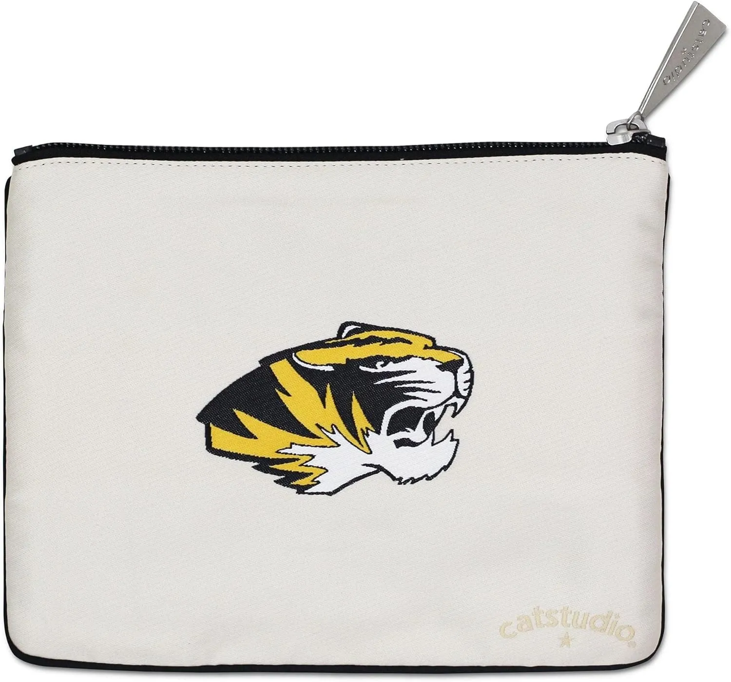 catstudio University of Missouri (Mizzou) Collegiate Zipper Pouch Purse | Holds Your Phone, Coins, Makeup, Dog Treats, & Tech Tools