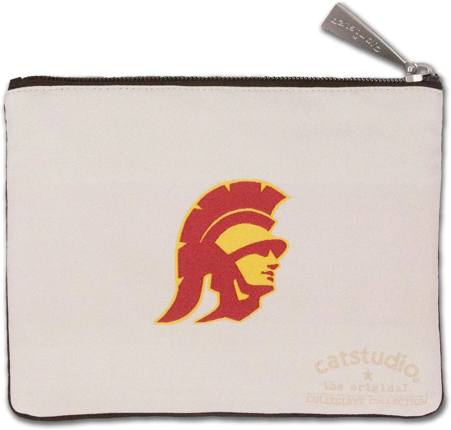 catstudio University of Southern California (USC) Collegiate Zipper Pouch Purse | Holds Your Phone, Coins, Makeup, Dog Treats, & Tech Tools