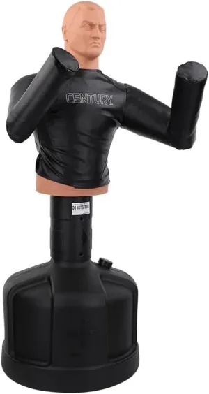 Century BOB Body Bag & Bob Jacket | Ships in Two Boxes| Freestanding Punching Dummy with Attachable Arms | Boxing Training Bag | Head & Torso Mannequin with Base Unit | Strap On Strike Training Arms