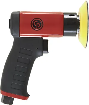 Chicago Pneumatic CP7200 - Air Random Rotary Sander Tool, Home Improvement, Woodworking Tools, Polisher, Rust Removal, Heavy Duty, Rotary Tool, Pistol Handle, Hook & Loop, 3 Inch (75 mm), 15000 RPM