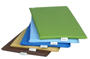 Children's Factory CF350-044, 2" Woodland Rest Mats, Set of 5, Kids Daycare & Preschool Nap Mats, Classroom Rest Time Essentials