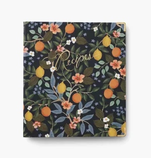 Citrus Grove Recipe Binder