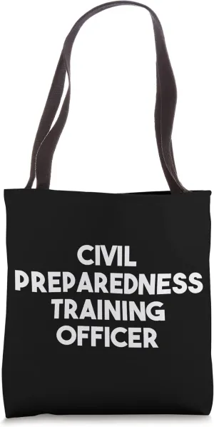 Civil Preparedness Training Officer Tote Bag