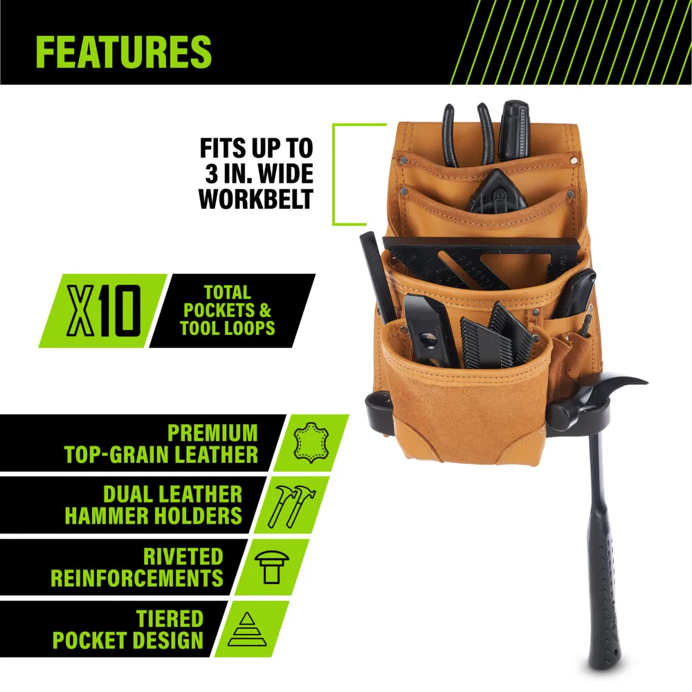 CLASSIC LEATHER TOOL POUCH