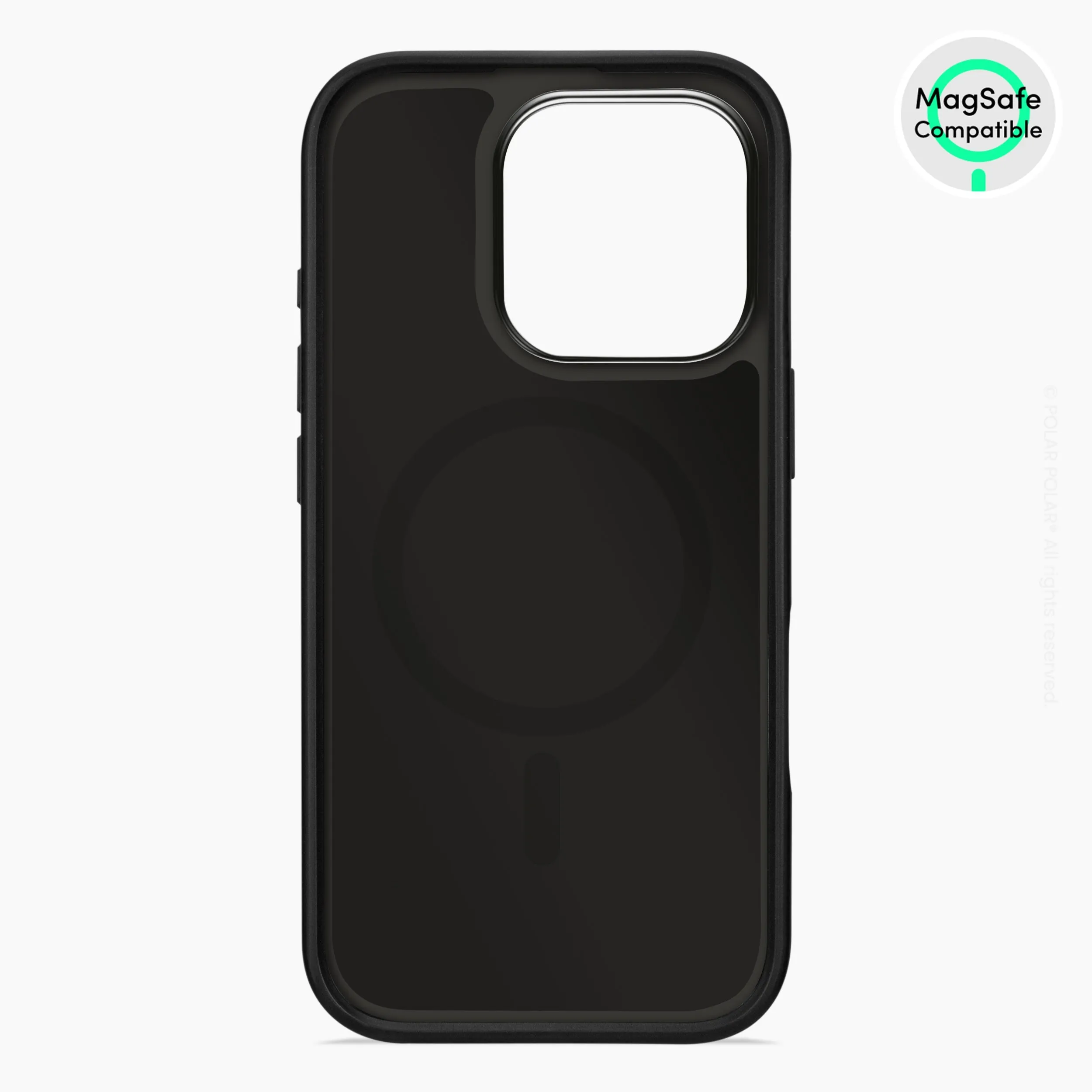Clouds in Spring - iPhone 16 Pro Frosted Black Bumper MagSafe Case