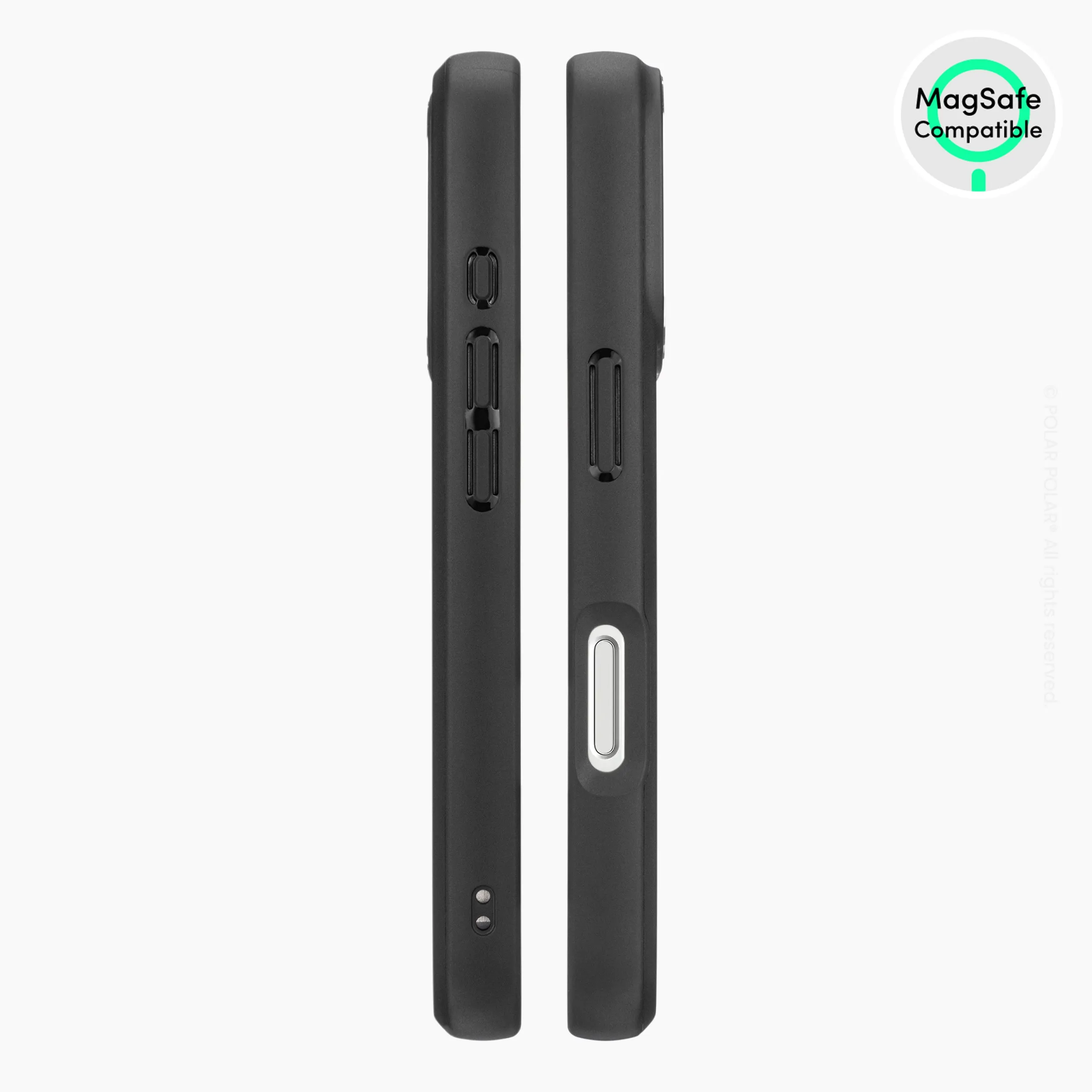 Clouds in Summer - iPhone 16 Plus Frosted Black Bumper MagSafe Case