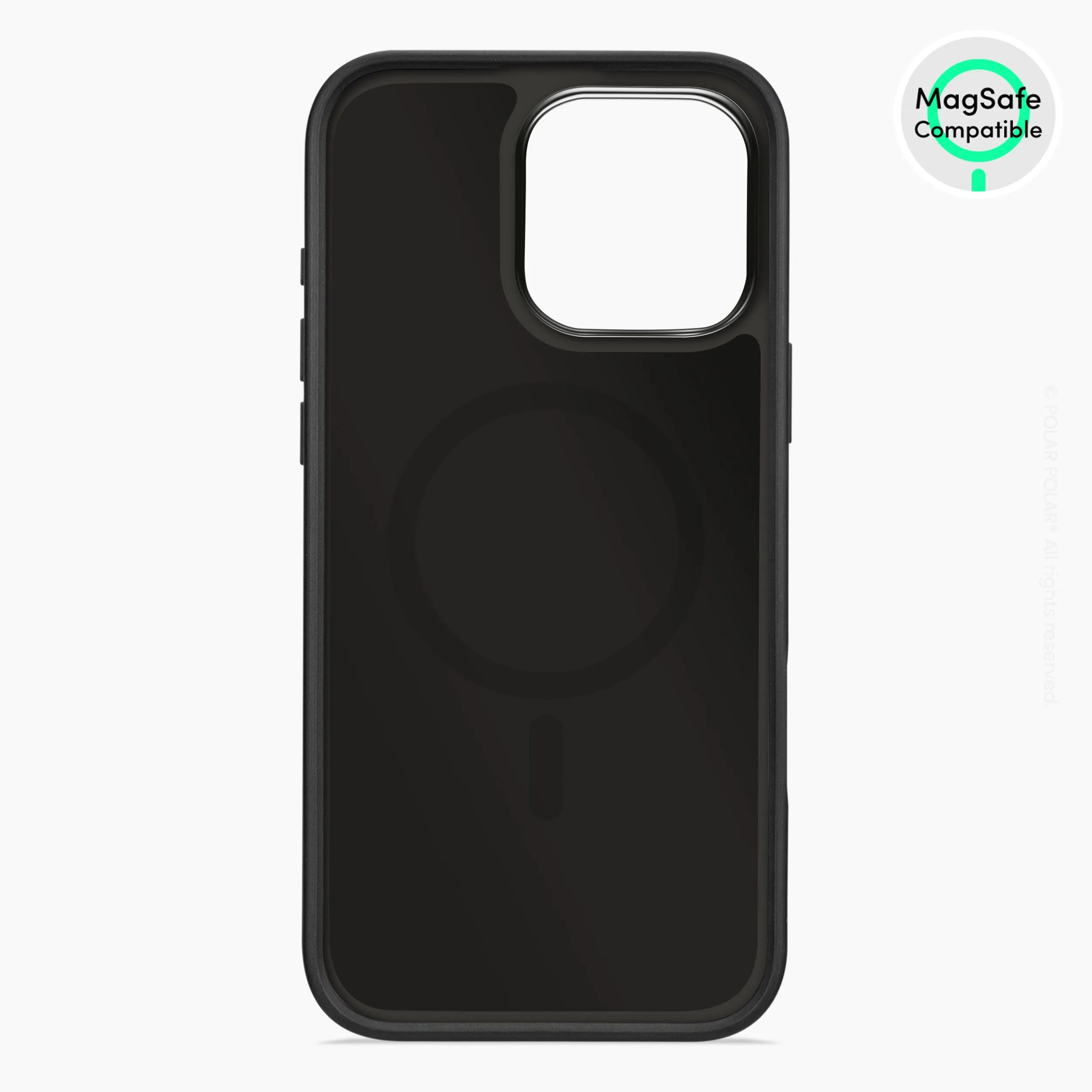 Clouds in Summer - iPhone 16 Pro Max Frosted Black Bumper MagSafe Case