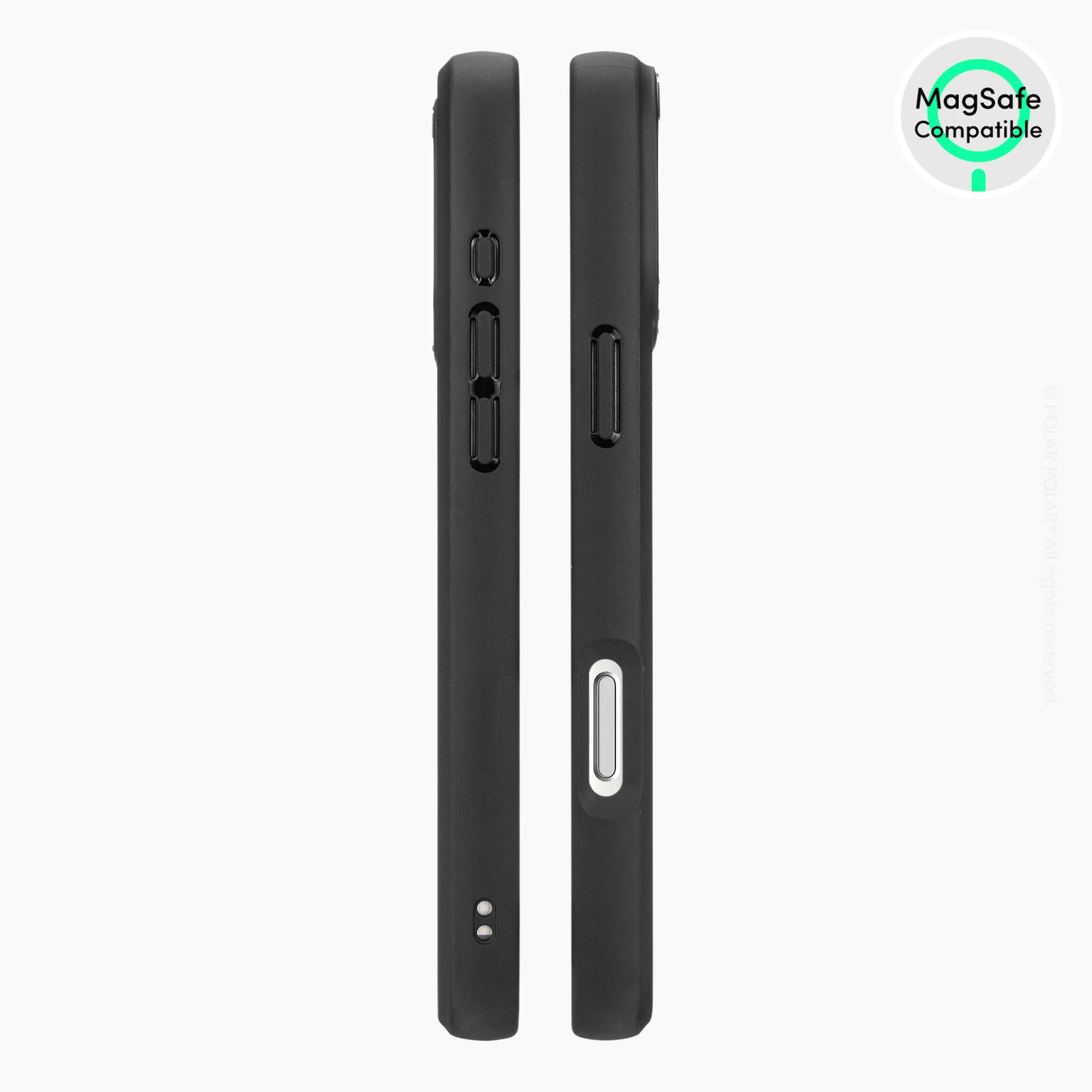 Clouds in Summer - iPhone 16 Pro Max Frosted Black Bumper MagSafe Case