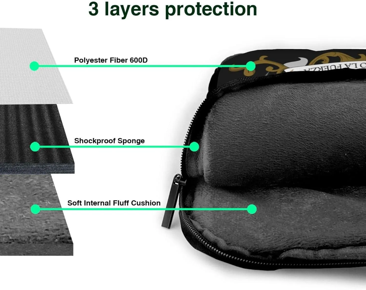 Coat Of Arms Of Chile 3d Pattern Laptop Bag Shoulder Bag Computer Notebook Briefcase Messenger Bag