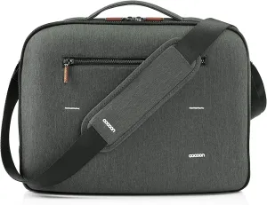 Cocoon MCP3302GF Graphite 15" Brief with Built-in Grid-IT!® Accessory Organizer (Graphite Gray)