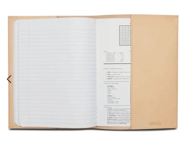 Consuela Diego Leather Notebook