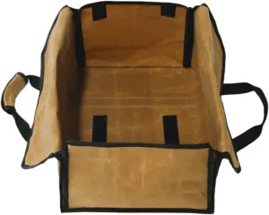 Convenient Waterproof Canvas Storage Bag Log Carrier Firewood Tote Large Capacity Tote Bag for Outdoor Use