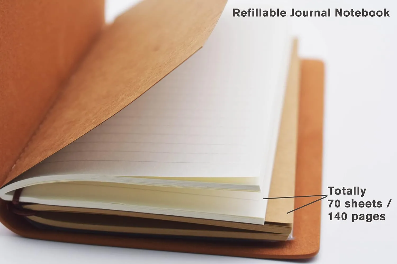 Cousin Memorial Remembrance Gift-Bereavement Gift-Refillable Travel Photo Diary Journal-Those We Love Don't Go Away-Letters to My Cousin in Heaven,In Loving Memory-Sympathy Gift for Loss of Cousin