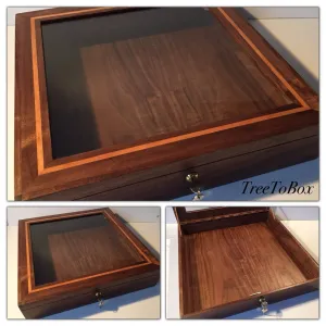 Custom Wooden Display case (Base price shown)