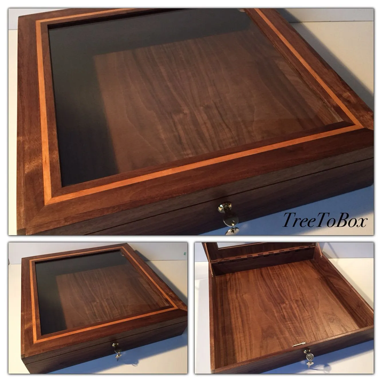 Custom Wooden Display case (Base price shown)