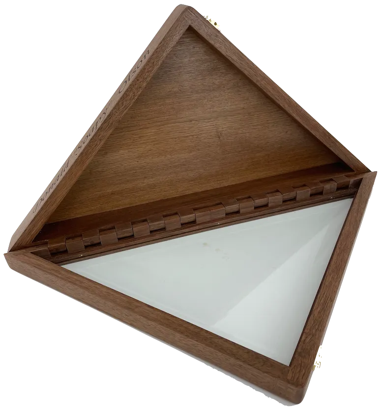 Custom Wooden Flag Display Case (Base price shown)