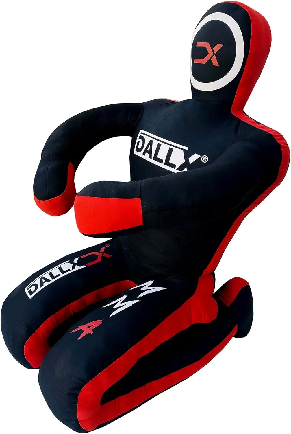 DALLX MMA Grappling Dummy BBJ Wrestling Brazilian Jiu Jitsu Punching Bag Judo Karate Throwing Boxing Fighting Dummy Self Defense Sitting Position – UNFILLED