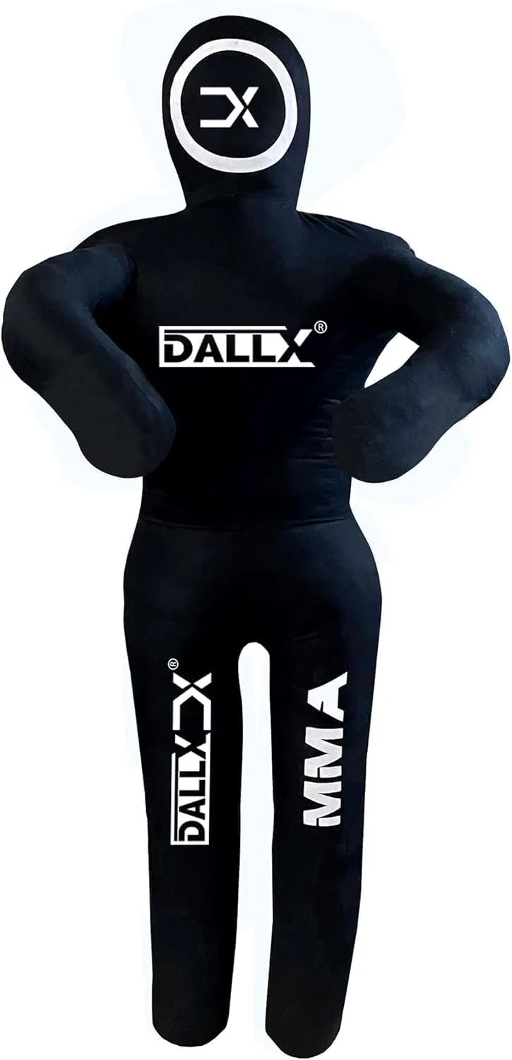 DALLX MMA Grappling Dummy BBJ Wrestling Brazilian Jiu Jitsu Punching Bag Judo Karate Throwing Boxing Fighting Dummy Self Defense Standing Position – UNFILLED