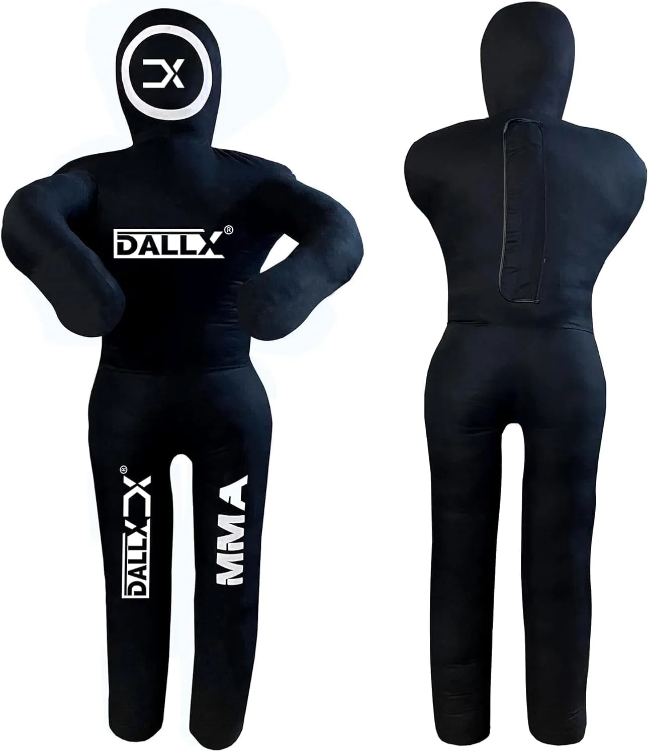 DALLX MMA Grappling Dummy BBJ Wrestling Brazilian Jiu Jitsu Punching Bag Judo Karate Throwing Boxing Fighting Dummy Self Defense Standing Position – UNFILLED
