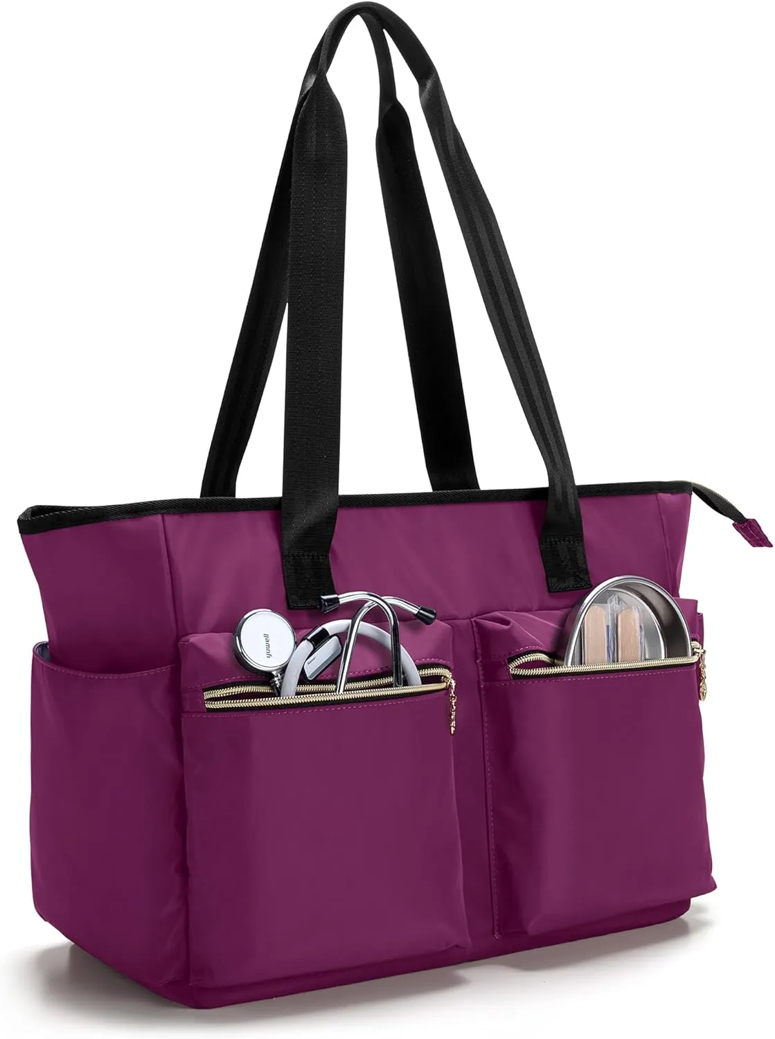Damero Nurse Bag with Laptop Sleeve for Work & Home Care, Medical Students