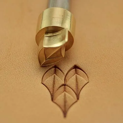 DandS ltd Leather Stamp Tool Dragon Scale Stamping Working Carving Punches Tools Craft Saddle Brass #228