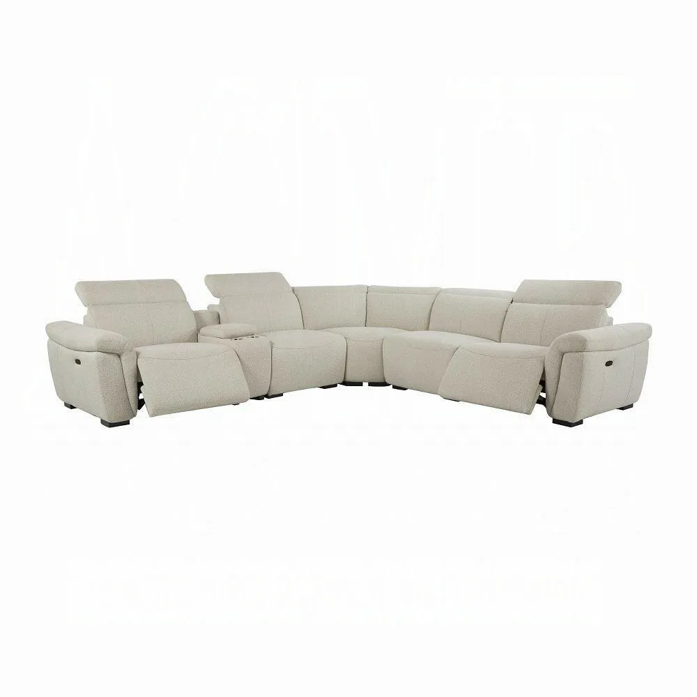 Dayana Power Reclining Sectional Sofa - Beige